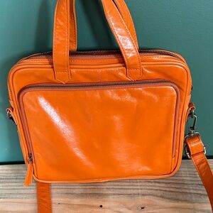 Latico Orange Crossbody Bag